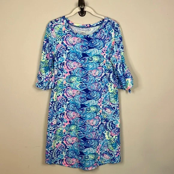 Lilly Pulitzer Preston oyster print cotton dress - Picture 2 of 8